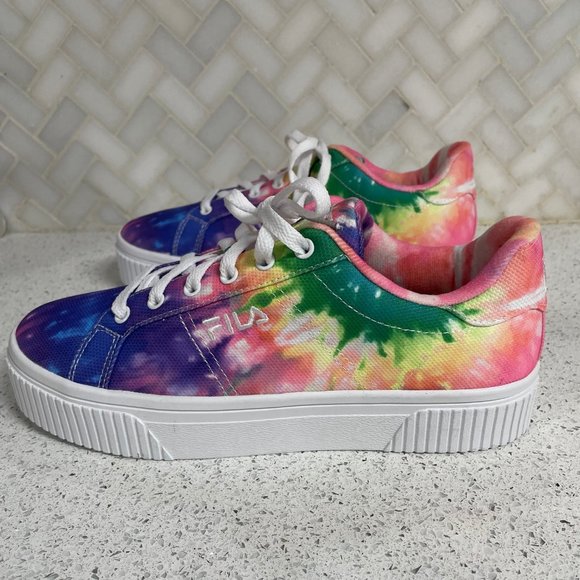 Fila Women's Tie Dye Panache Sneakers - Picture 8 of 10